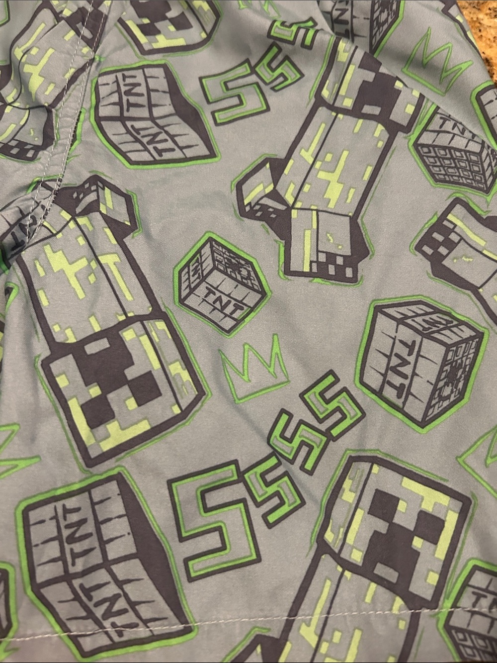 Carter's Minecraft Swim Trunks - Picture 4 of 5
